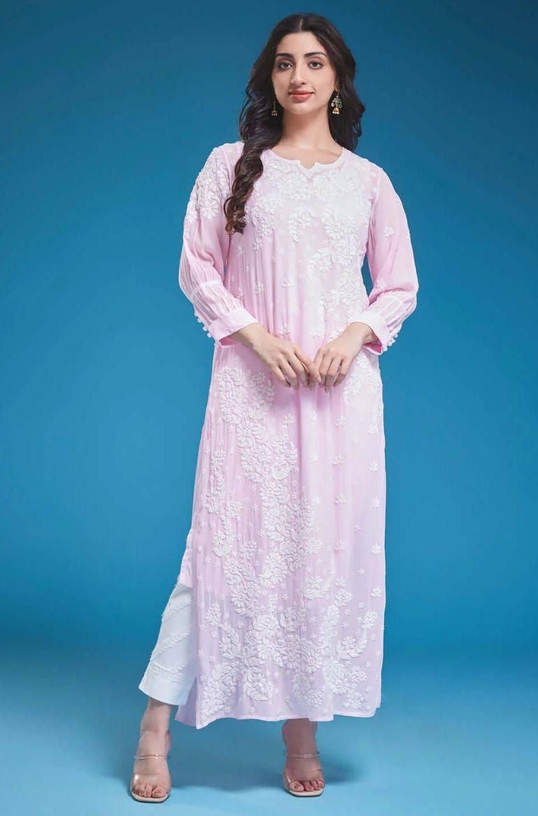 Luxe Down Jhad 3d Print viscose kurta