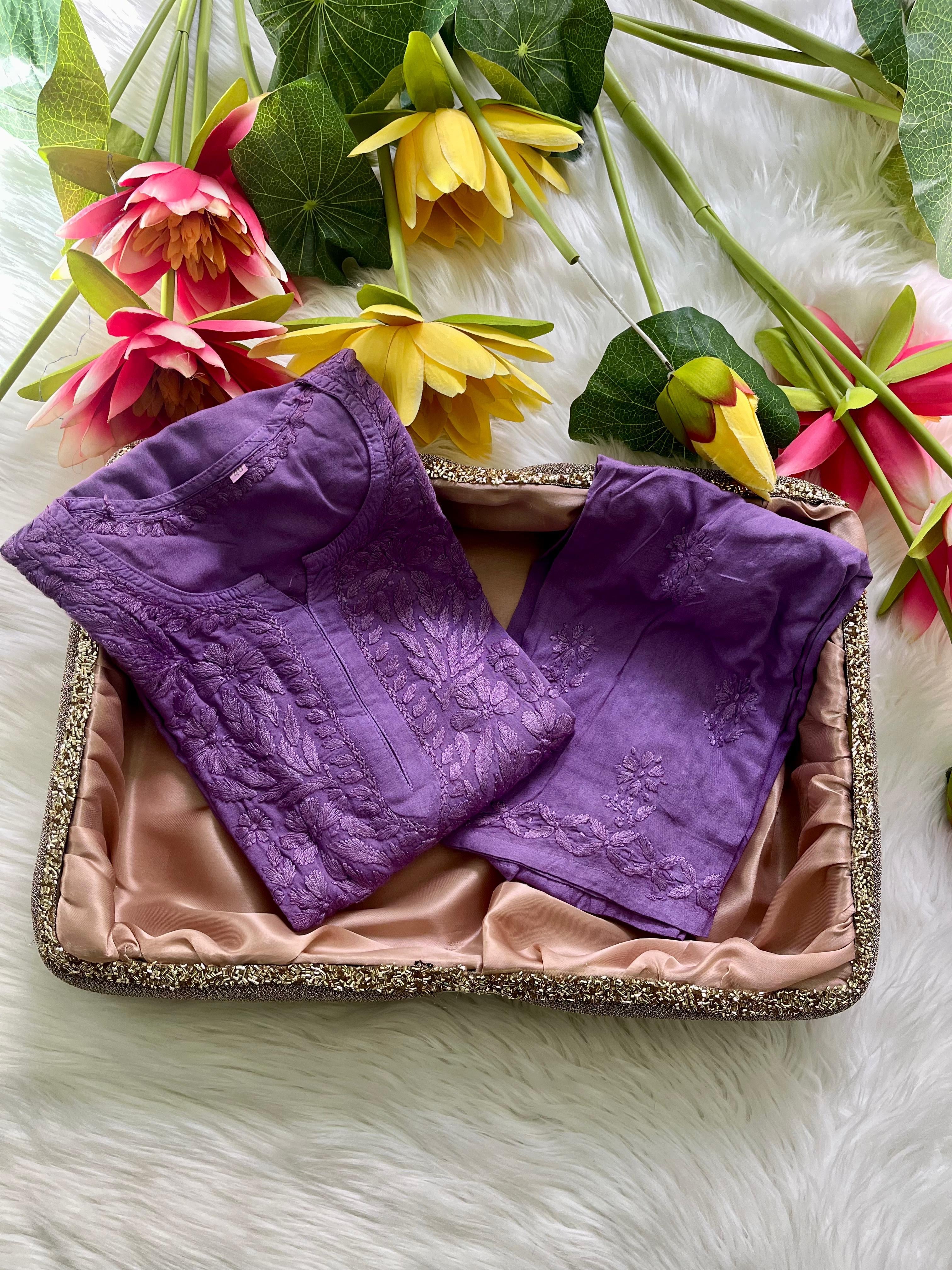 Comfy Zoya Chikankari Rayon Combo