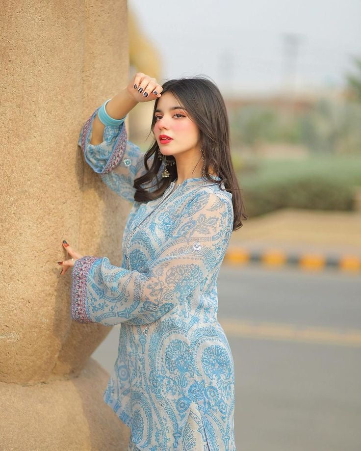 Farshi Plazzo With pure Georgette Top
