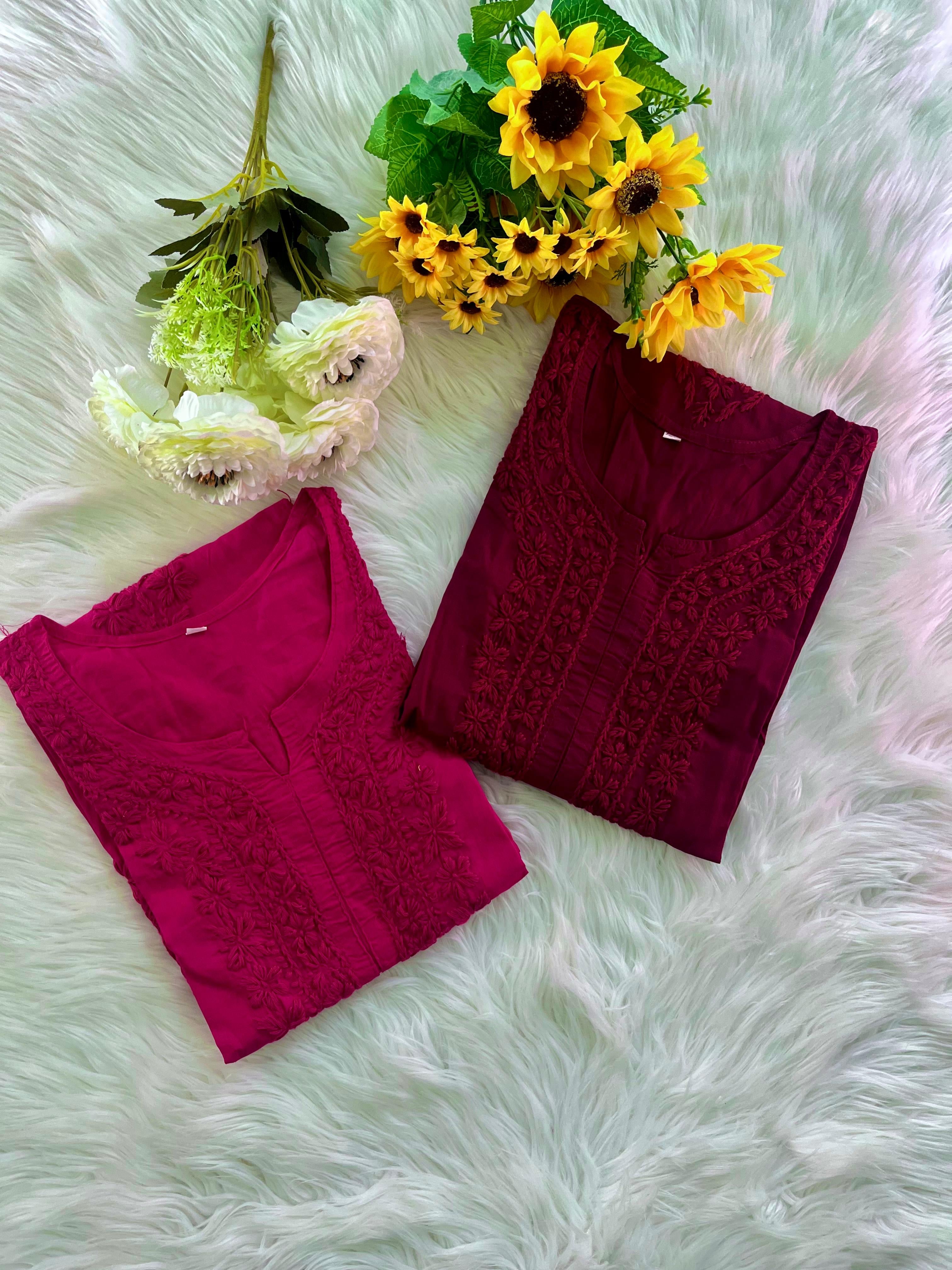 Grace Buy1Get1 Plus sizes Cotton kurtis
