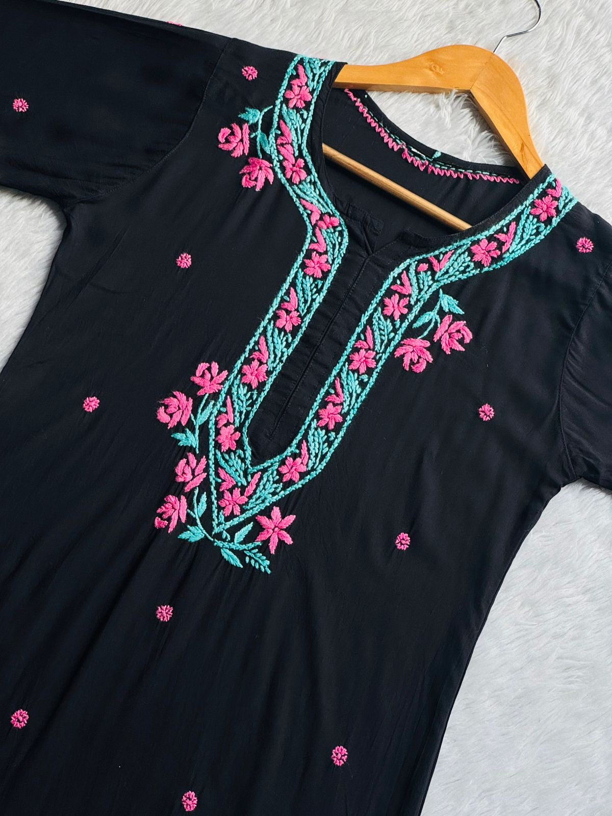 Modal Dual thread soft kurta set