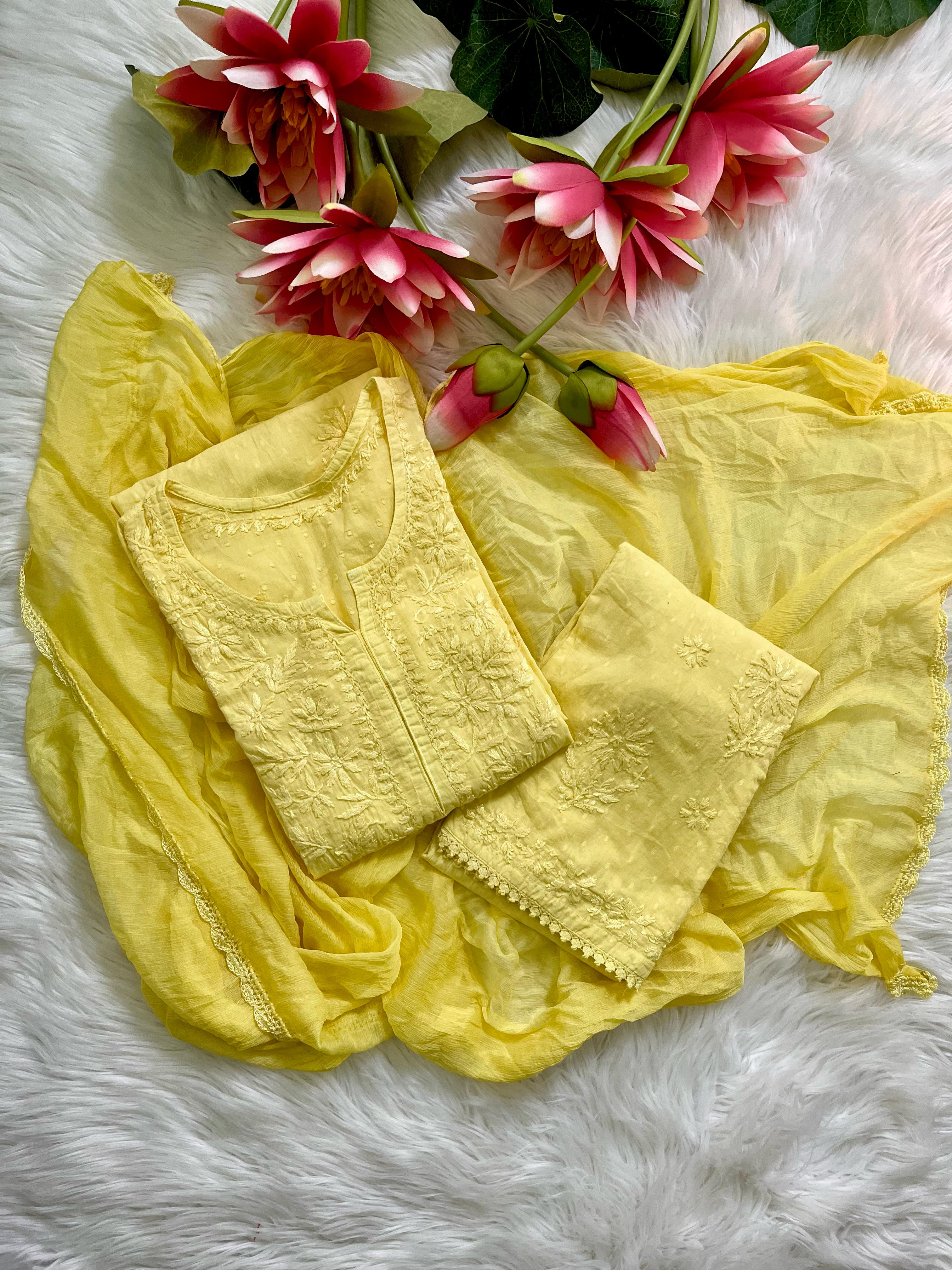 Noor Dobby Cotton 3pc Softy & Comfort Set