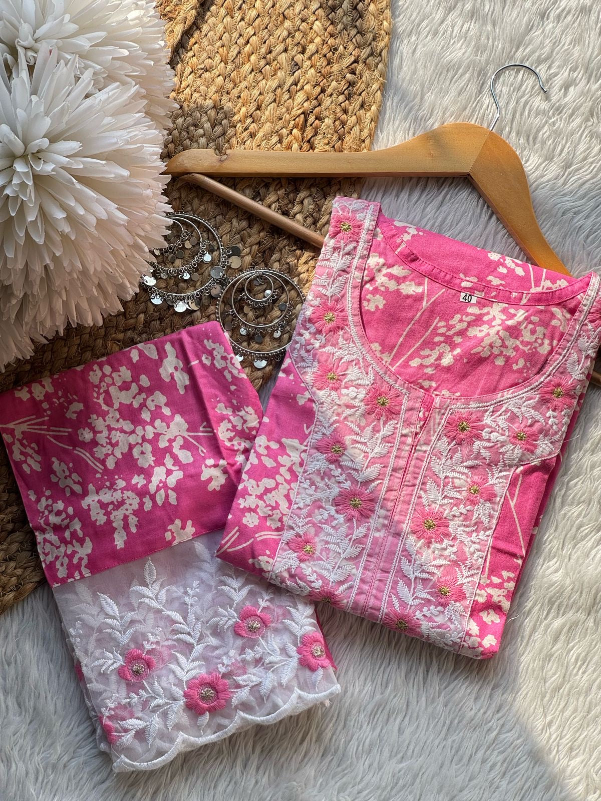 Printed Lais Mul Set