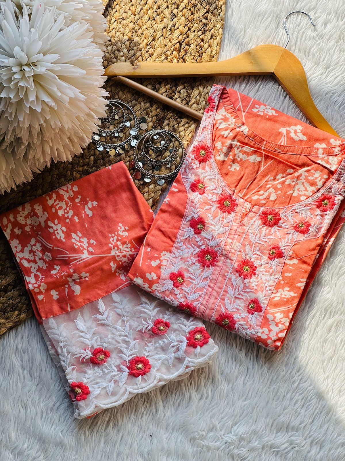 Printed Lais Mul Set