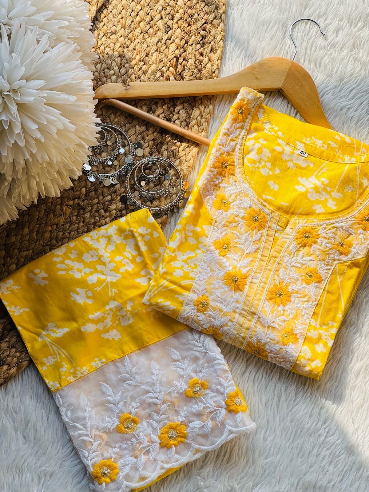 Printed Lais Mul Set