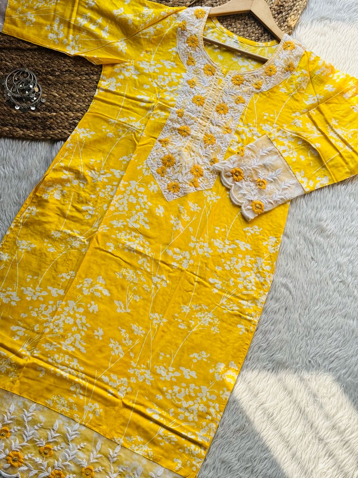 Printed Lais Mul Set
