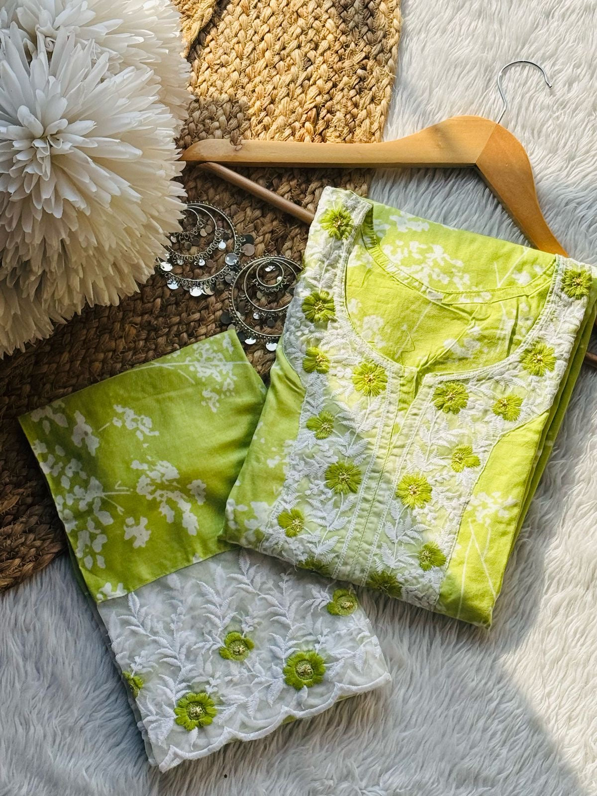 Printed Lais Mul Set