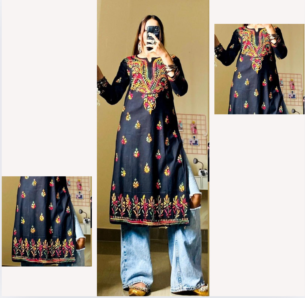 Gulshan MultiThread Embroidered Kurta