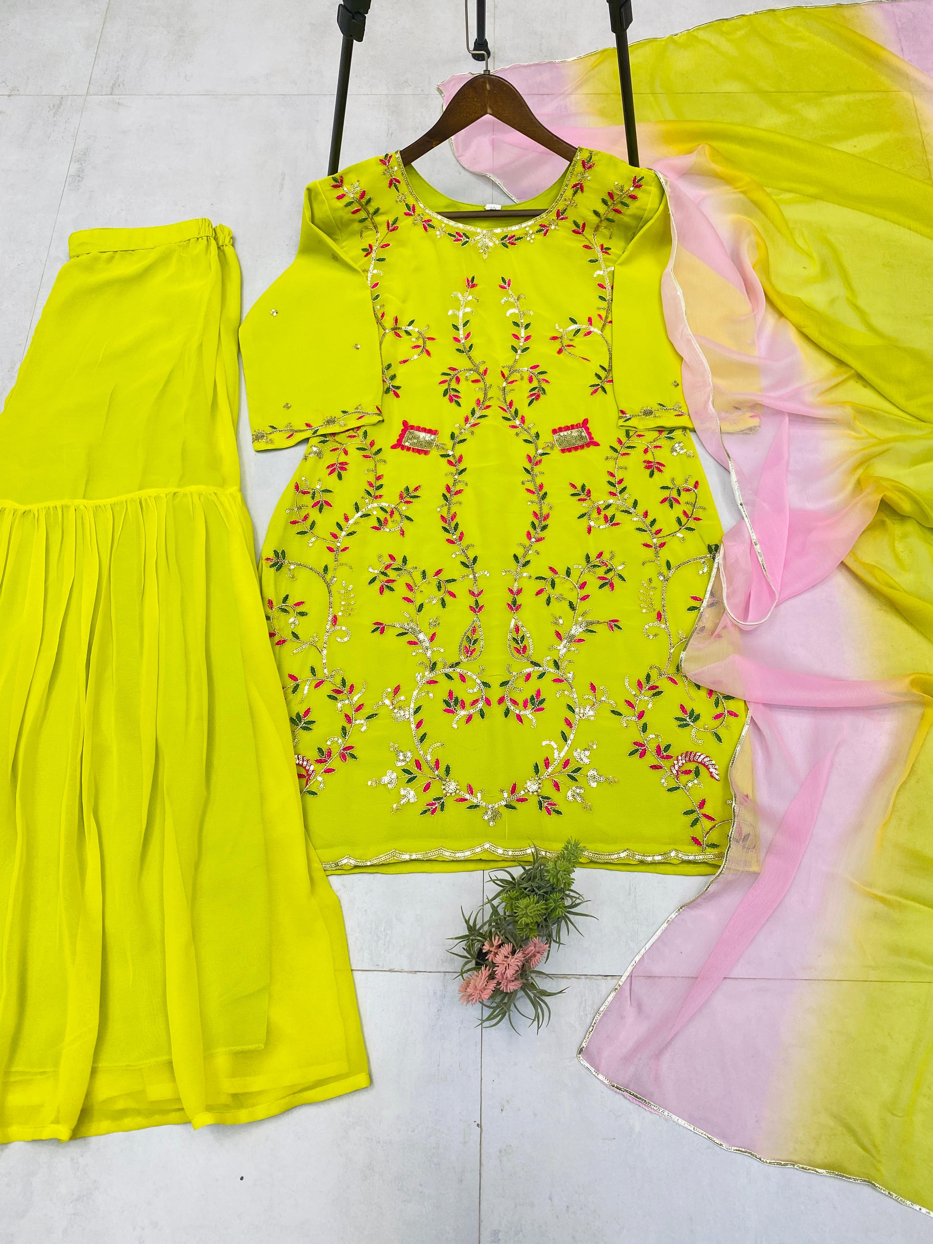 Designer Georgette suit