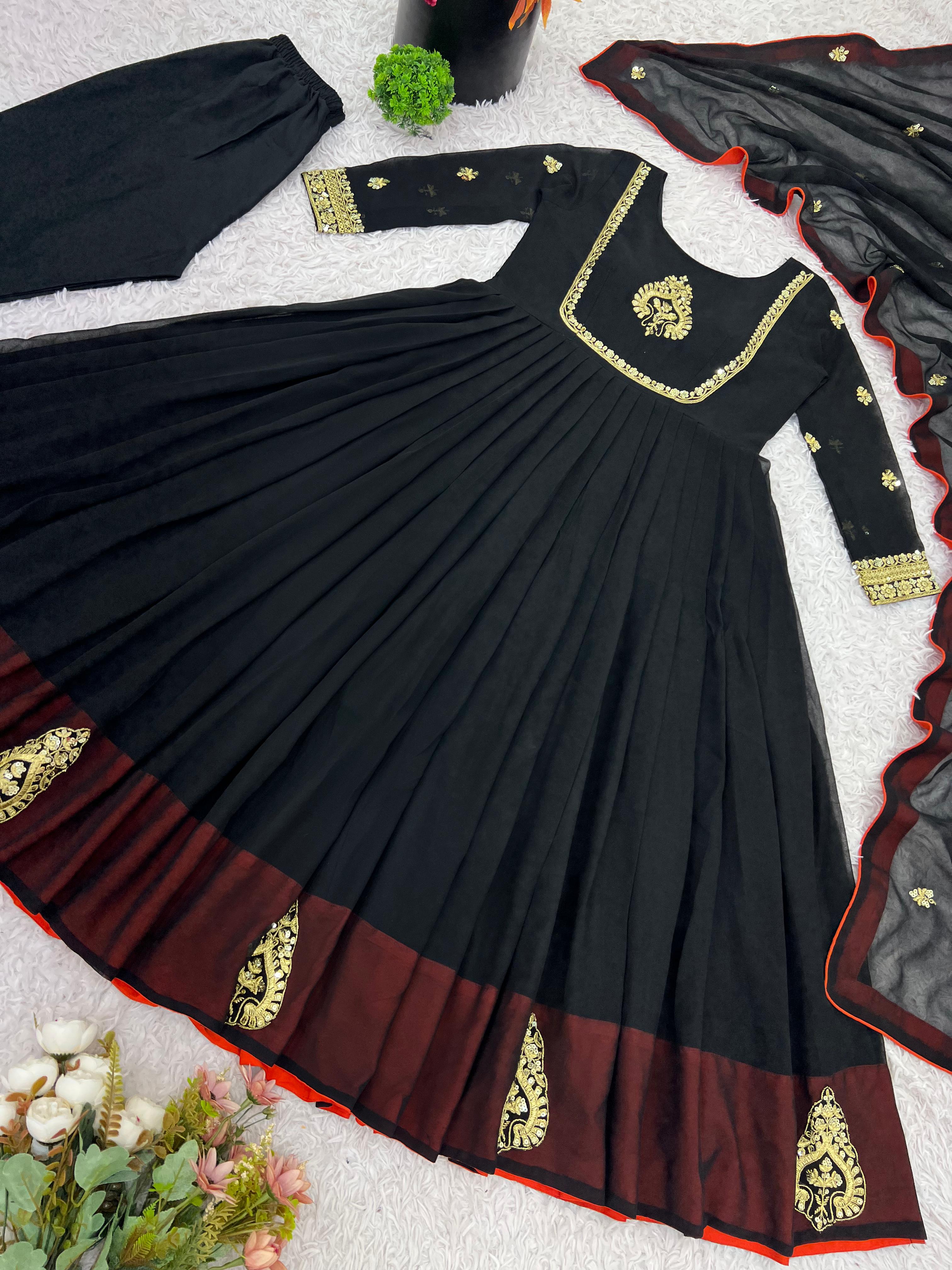Heavy Fox Georgette