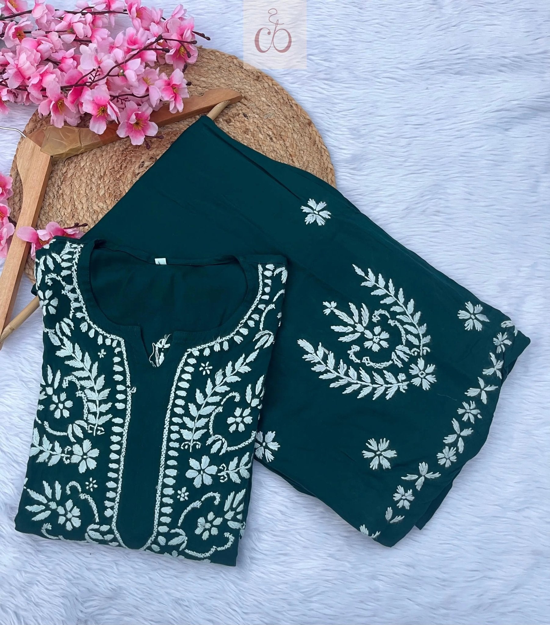 Butter soft Rayon Combo - chikankariofficial