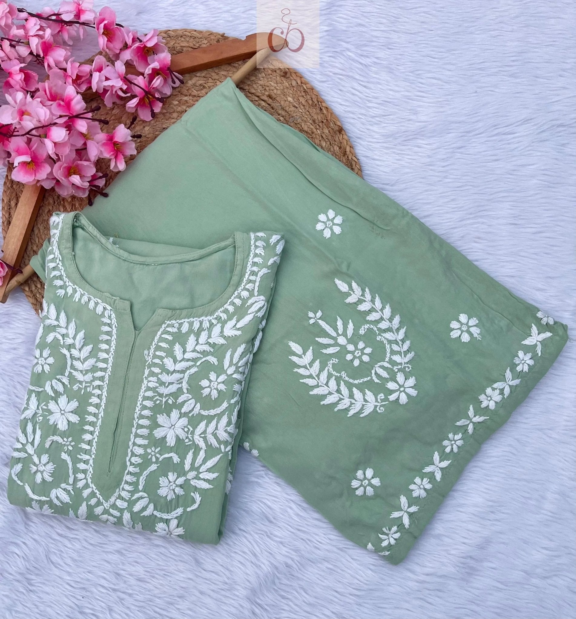 Butter soft Rayon Combo - chikankariofficial