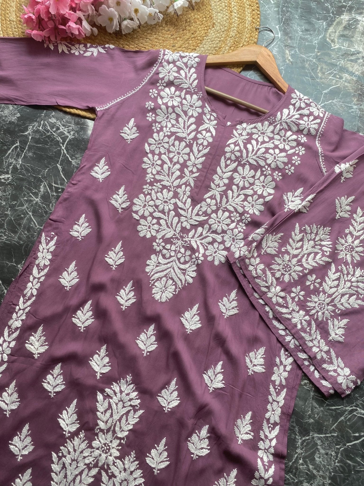 Celebs Favourite Modal chikankari combo - chikankariofficial