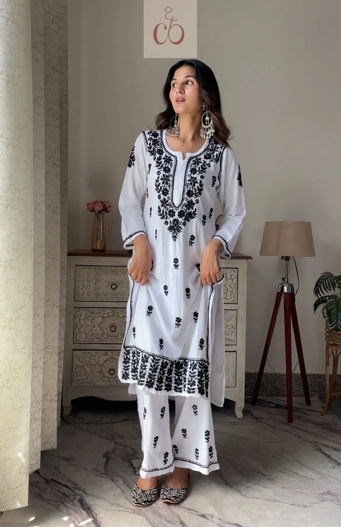 Chikankari Official Swati Special Fresh Modal Chikankari Combo..