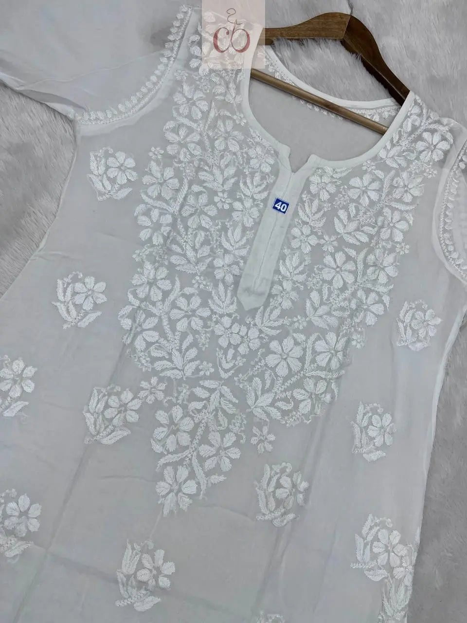 Dyeable Modal Cotton Set - chikankariofficial