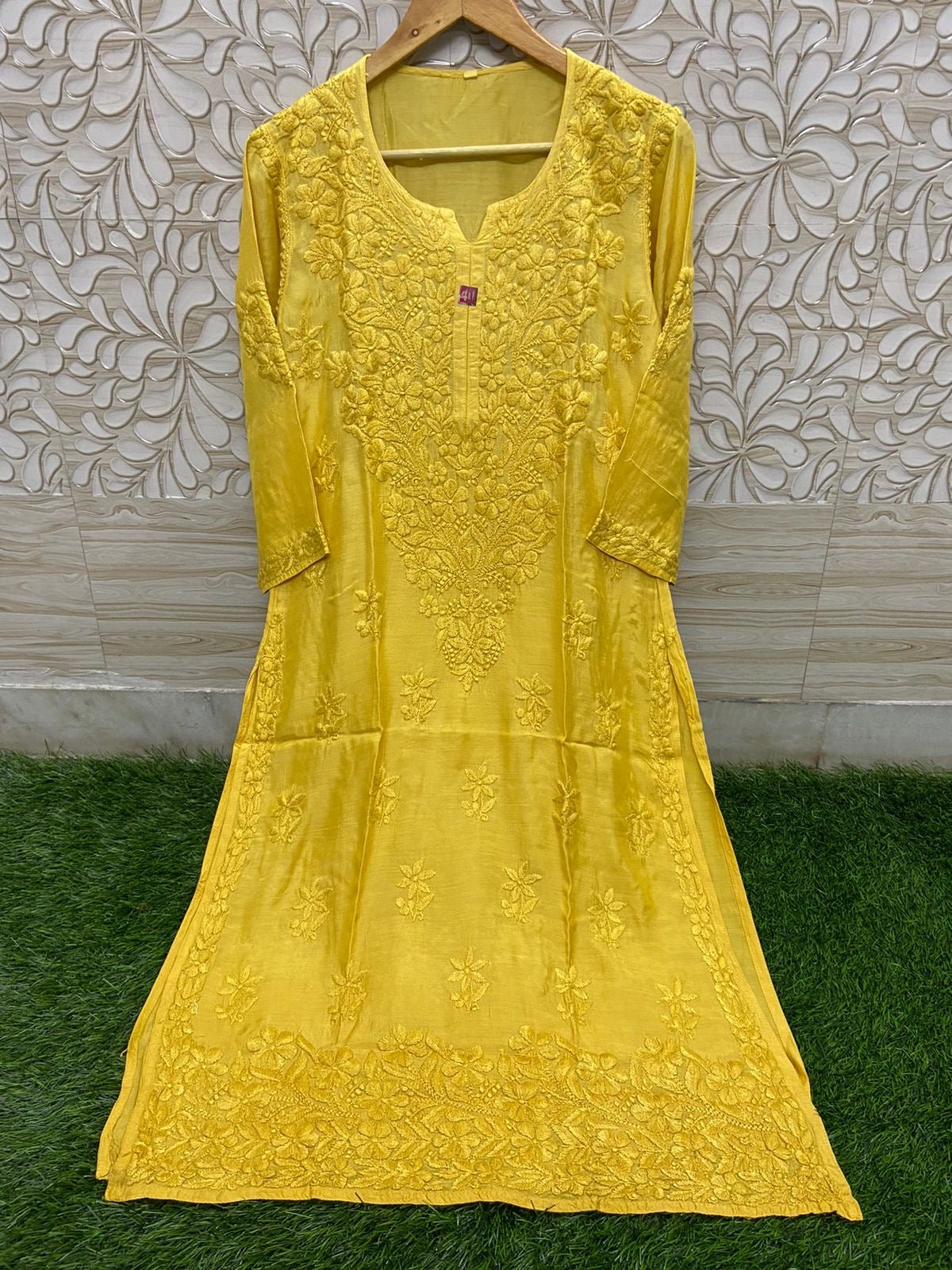 Fancy Daman 3d Pure Sikly Kurtis - chikankariofficial