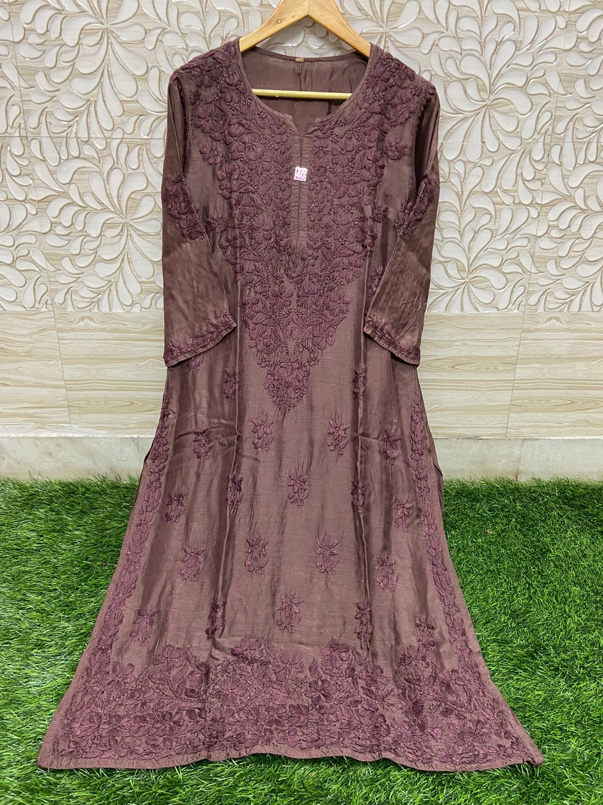 Fancy Daman 3d Pure Sikly Kurtis - chikankariofficial