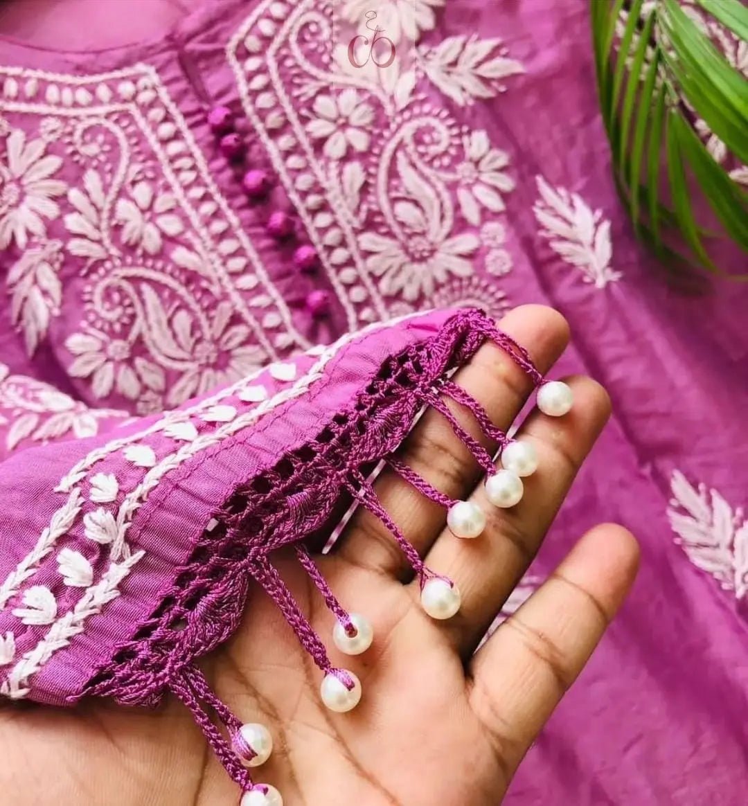 Hand Craft Resham article - chikankariofficial