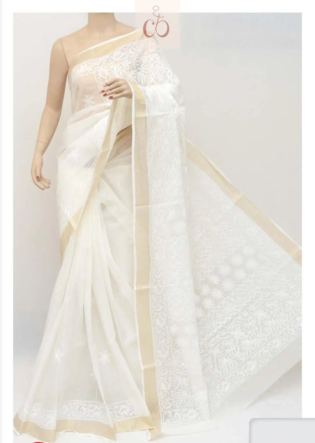 Kota Banarsi Cotton Sare Chikankari Edition 🔗 - chikankariofficial