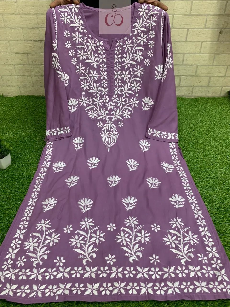 Modal Heavy Daman Kurtis - chikankariofficial