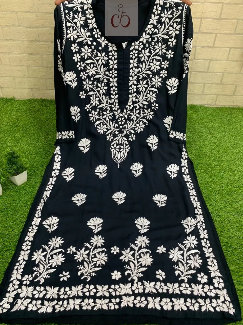 Modal Heavy Daman Kurtis - chikankariofficial