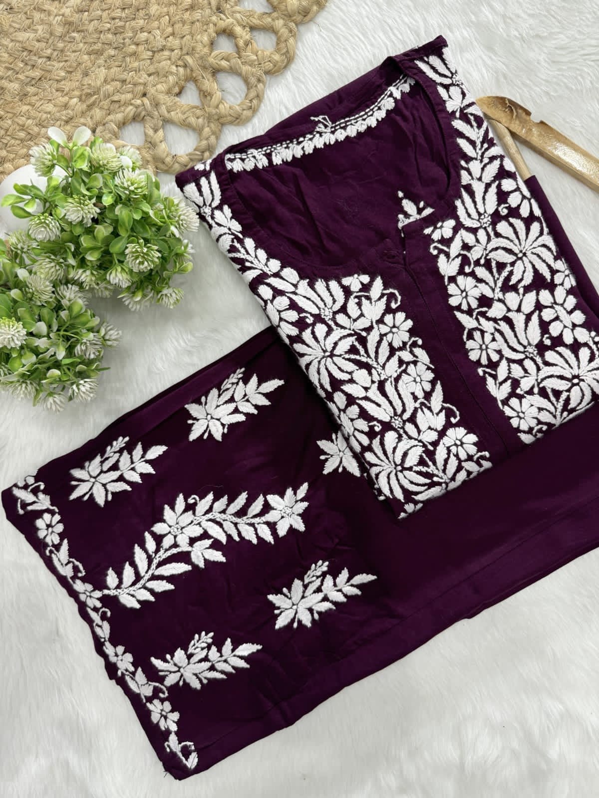 New concept Rayon Chikankari Combo - chikankariofficial