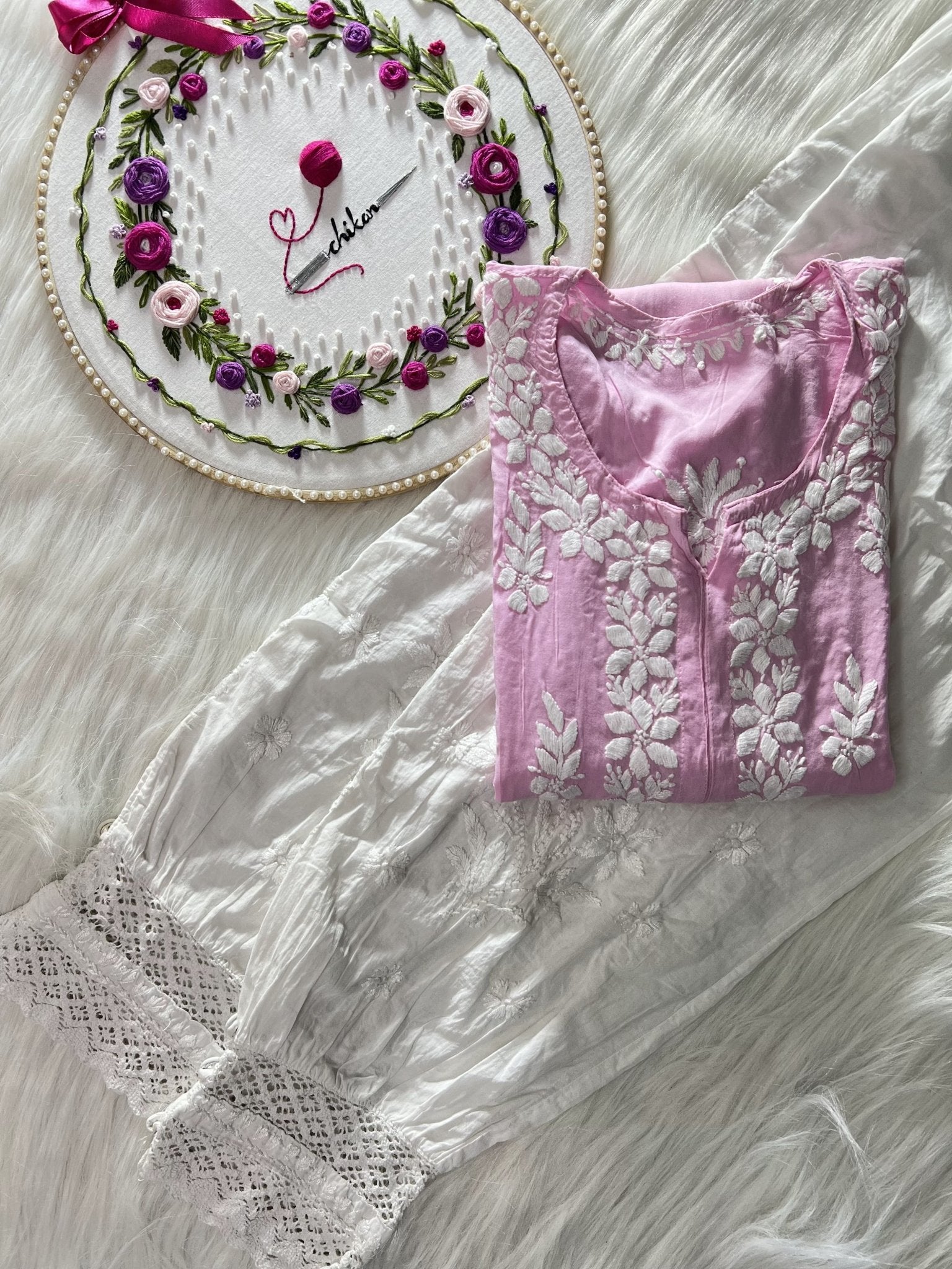 Premium launched Modal Kurti Set pair - chikankariofficial