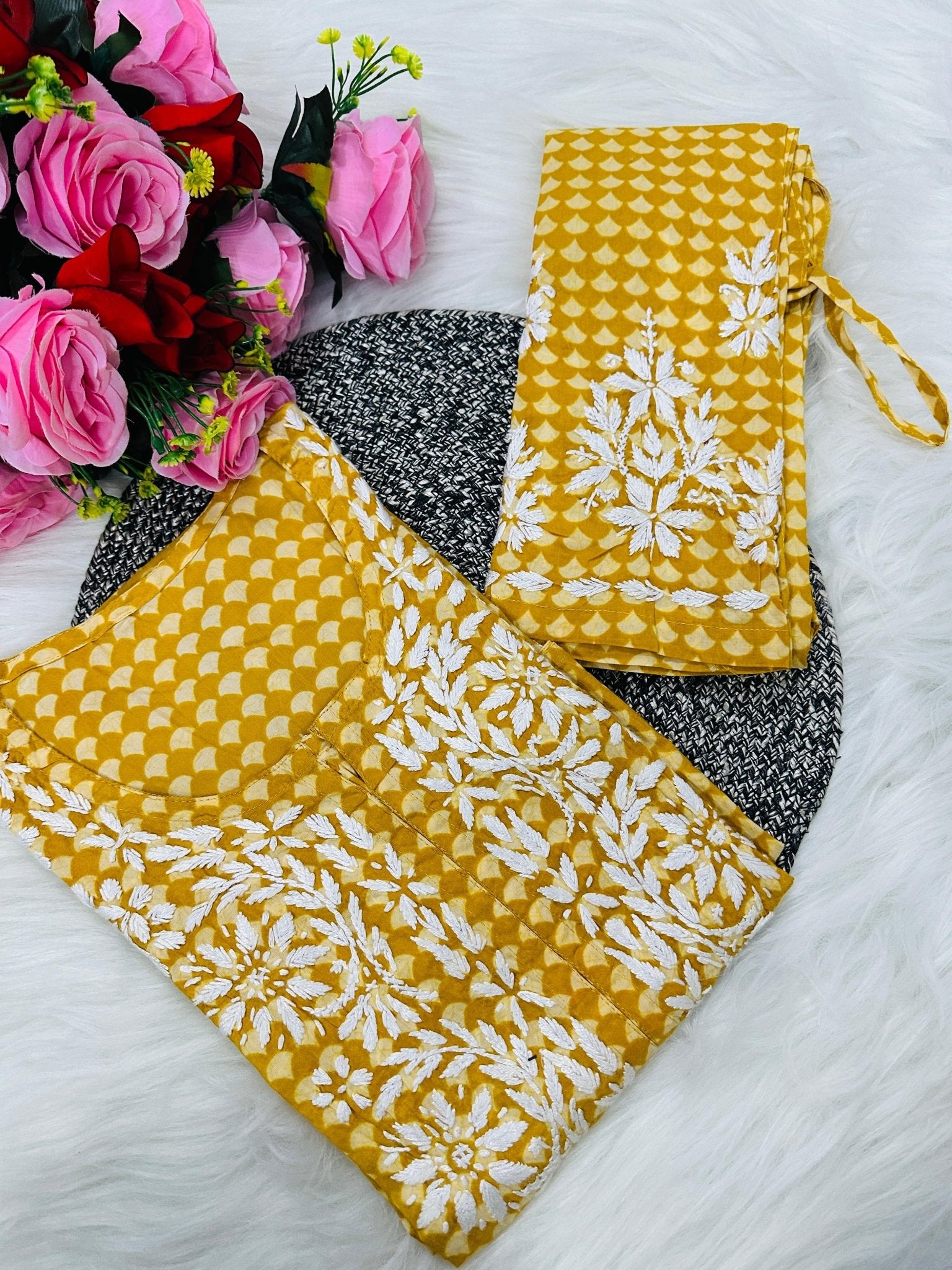 Pure Handowork Soft & Comfy Mul Combo - chikankariofficial