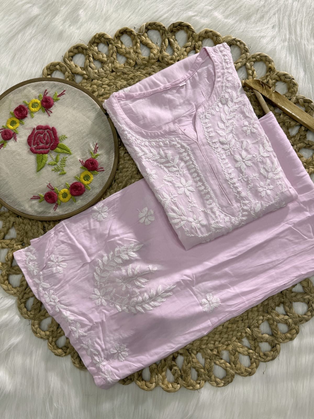 Rayon New Concept Plazzo Combo - chikankariofficial
