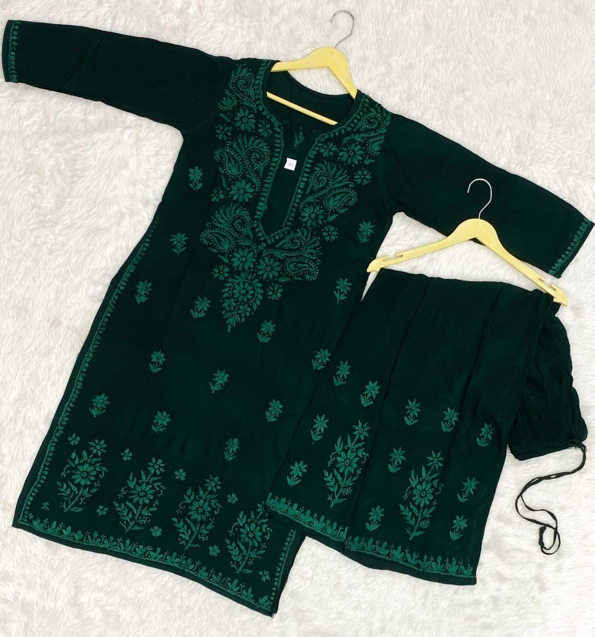 Small & Plus size Chikankari soft Rayon combo - chikankariofficial