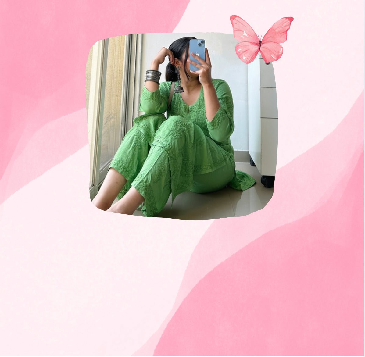 Chikankari Kurtis Sets: Latest Trends