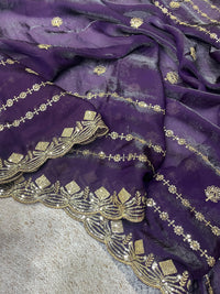 Designer Saree satin Silk