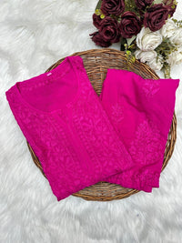 Sqaure Neck rayon co-ord set