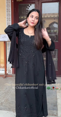 Zoya Handmade with Muqaish Soft 3pc Rayon Set