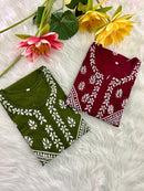 Buy 1 Get 1 Cotton Embroidered Kurta for every day
