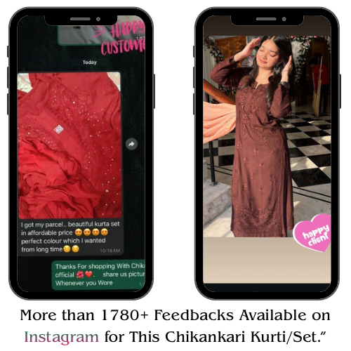 Zoya muqaish Chikan Combo Feel the Softness