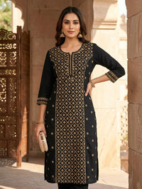 Pure Cotton Chikankari Worked Kurta