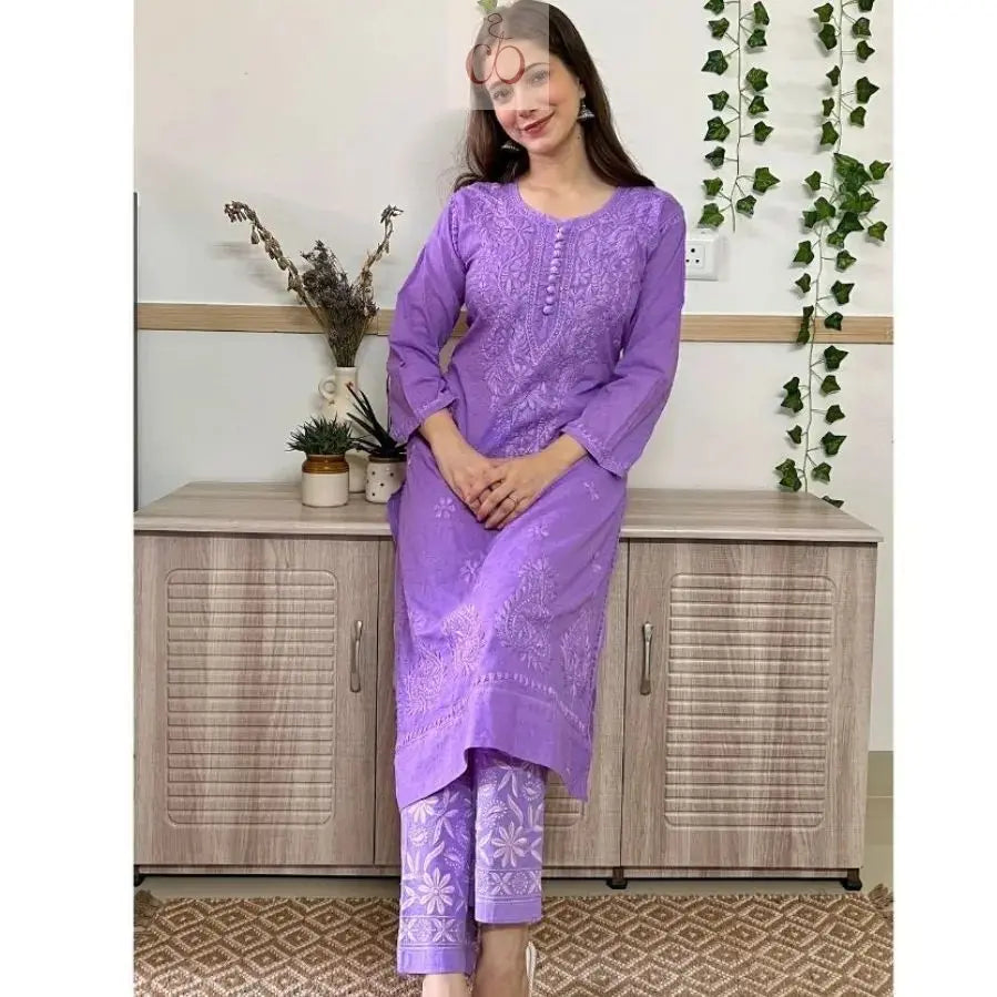 Pure DobbyCotton Soft & Breezy Set ( Summer Special ) - Chikankari Official