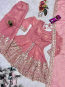 Heavy fancy Silk plazzo Ethnic Festive set