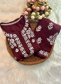 Big Embroidery duo Plazzo Kurta set