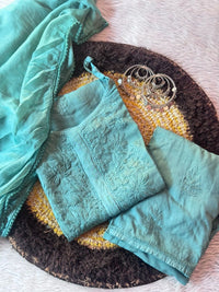 Sleveeless Noodle Strap Rayon 3pc Set