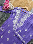 Fine Chikankari Handcrafted Traditional Combo