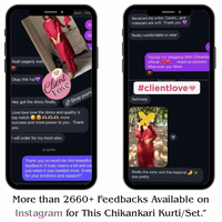 Rangrez Handcrafted Soft Rayon 3pc Ombre Set