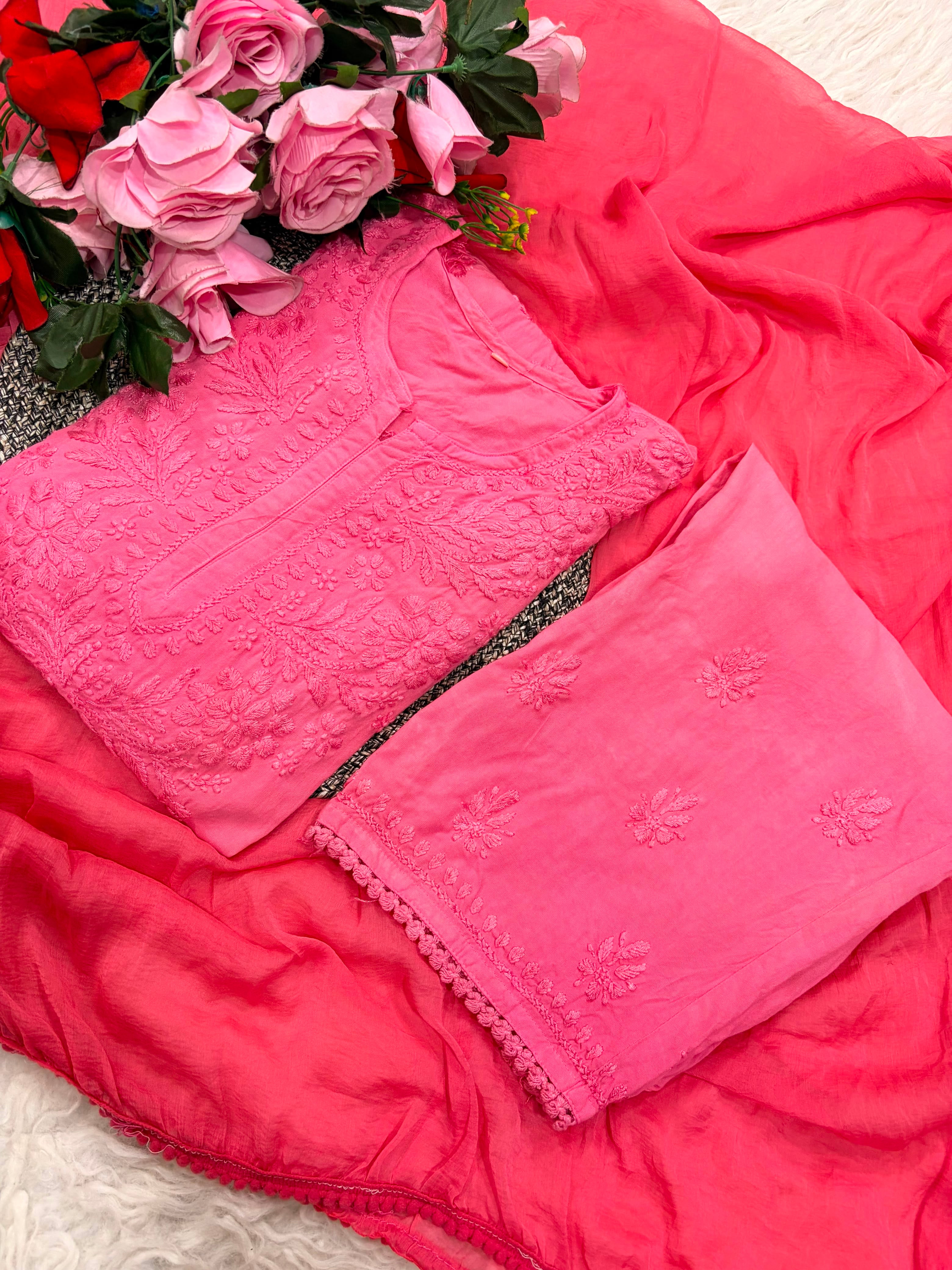 Modal Rayon Inaya 3pc Crafted designer Set