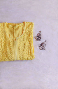 Rangrez Rayon Self embroidered Kurta