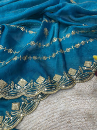Designer Saree satin Silk