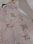 3 PIECE STYLISH A - line KURTI, BOTTOM WITH BEAUTIFUL DUPATTA - Chikankari official