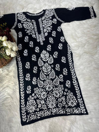 Soft Modal heavy embroidered Kurta set