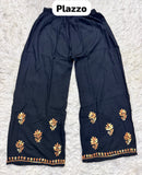 Black base heavy work Flower Modal set