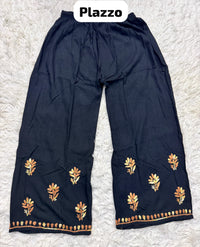 Black base heavy work Flower Modal set